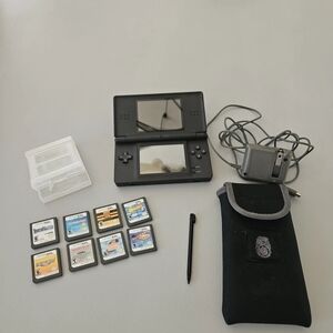 Nintendo Black Nintendo DS Lite with Games and Accessories